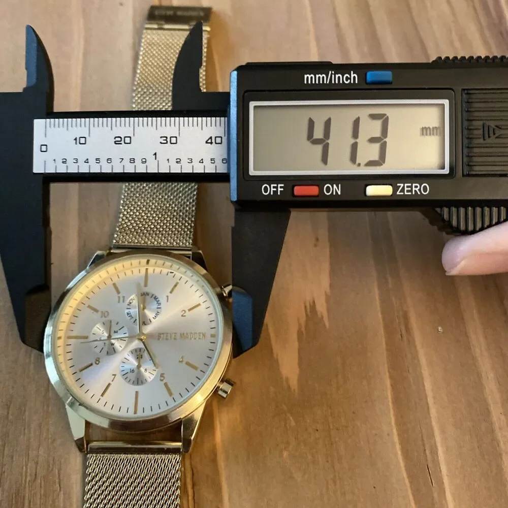 Steve Madden Watch Gold Tone New Battery